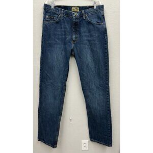 Wrangler 20X Mens Jeans Style 01 Competition 34x36 Straight Leg Dark Wash Tall